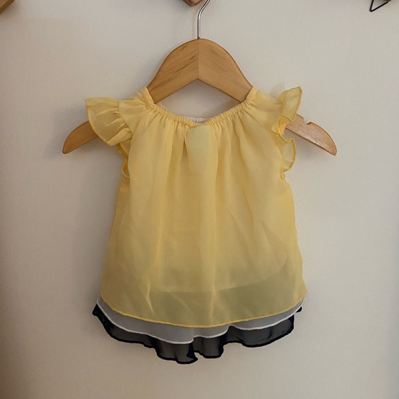 Yellow baby dress - Picture 2 of 4